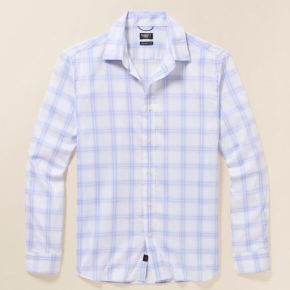 FAHERTY $158 Movement Shirt - Iris River Plaid. XXL EUC - Picture 2 of 16